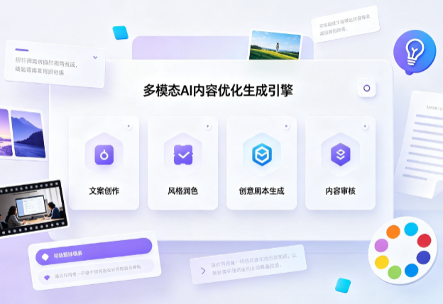 兴安盟AI智能内容优化创新 多模态生成技术丰富数字内容创作生态
